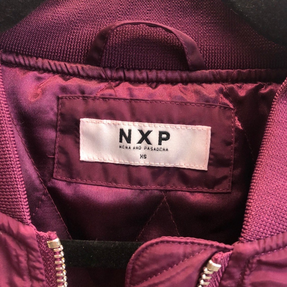 NXP Nena & Pasadena Streetwear Bomber Jacket - Like New - Size XS - Picture 5 of 8